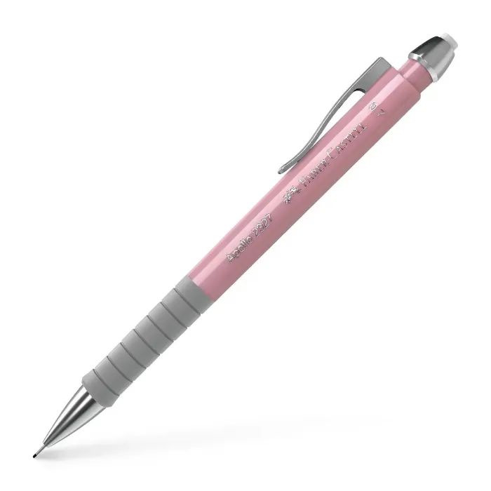 Карандаш механический Faber-Castell Apollo Rose Shadows, пудровый корпус розовый (0,7 мм) (32570)