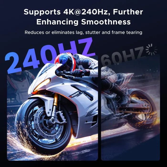 Кабель мультимедийный HDMI M to HDMI M 3.0m 8K60Hz 48Gbps braided black Ugreen (85242) изображение 4