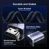 Кабель мультимедийный HDMI M to HDMI M 3.0m 8K60Hz 48Gbps braided black Ugreen (85242) изображение 9