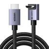 Кабель мультимедийный HDMI M to HDMI M 3.0m 8K60Hz 48Gbps braided black Ugreen (85242)