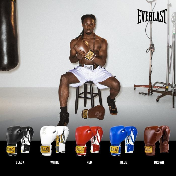 Боксерские перчатки Everlast 1910 Classic Training Glove P00002501 коричневий 12 унцій (009283610302) изображение 5