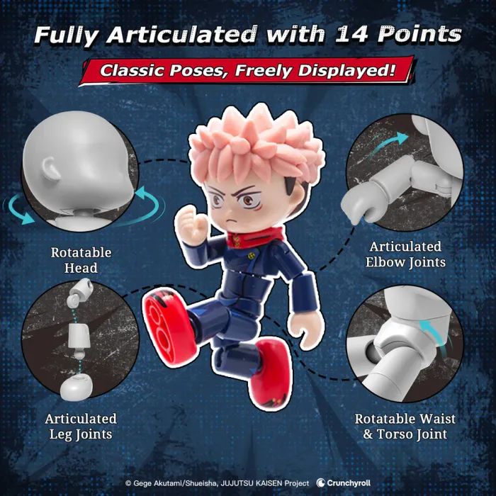 Фигурка Puremind сюрприз JJK Flexi Figs Vo.1 (2730) изображение 6