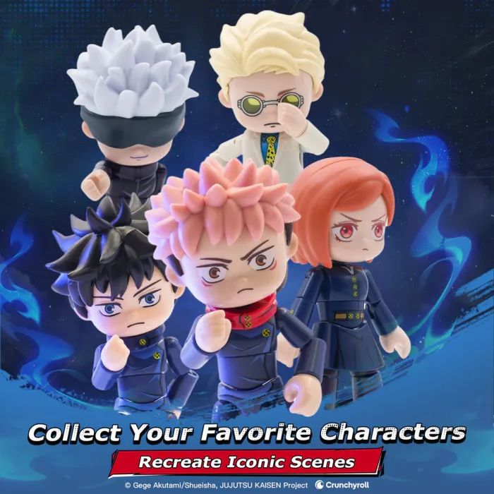 Фигурка Puremind сюрприз JJK Flexi Figs Vo.1 (2730) изображение 9