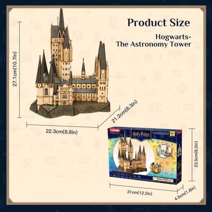 Конструктор Puremind Hogwarts-The Astronomy Tower (1611) изображение 4