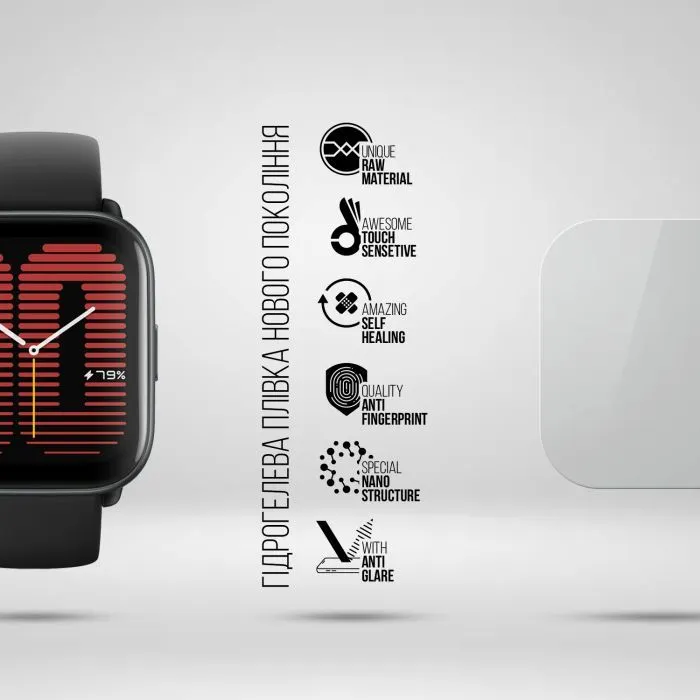 Плівка захисна Armorstandart Matte hydrogel Amazfit Active 6 pcs (ARM91948) зображення 2