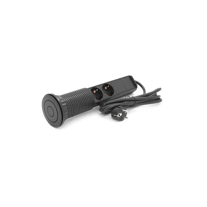 Сетевой фильтр питания Voltronic 3 Роз, 2USB, 16А, 250V, 2м, Black (D06-FU03) изображение 3