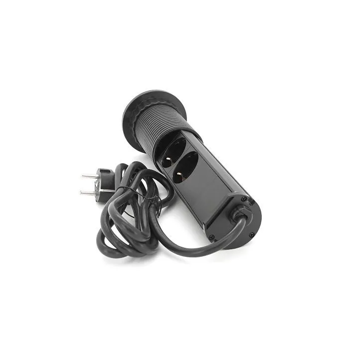Сетевой фильтр питания Voltronic 3 Роз, 2USB, 16А, 250V, 2м, Black (D06-FU03) изображение 4