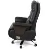 Офисное кресло Аклас Атаман, с электроприводом, Кожа LC-A Black/PU Black (00174391) изображение 3