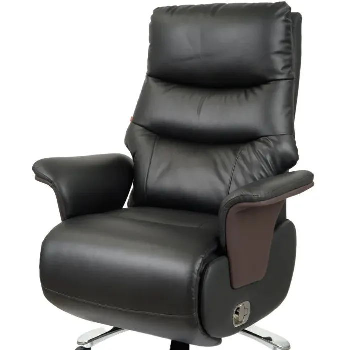 Офисное кресло Аклас Атаман, с электроприводом, Кожа LC-A Black/PU Black (00174391) изображение 5