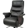 Офисное кресло Аклас Атаман, с электроприводом, Кожа LC-A Black/PU Black (00174391) изображение 5