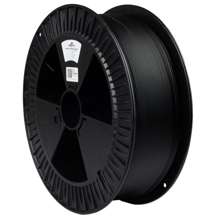 Пластик для 3D-принтера Spectrum PET-G Carbon 1.75mm 0.5kg Black (80467)