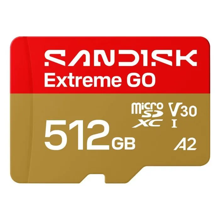 Карта памяти SanDisk 512GB microSDXC class 10 UHS-I Extreme GO (SDSQXGN-512G-GN6MN)