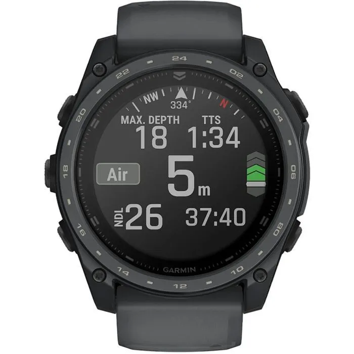 Смарт-часы Garmin Tactix 8 Cerakote, Slate Gray, 51mm, GPS смарт-годинник (010-04553-01) изображение 10