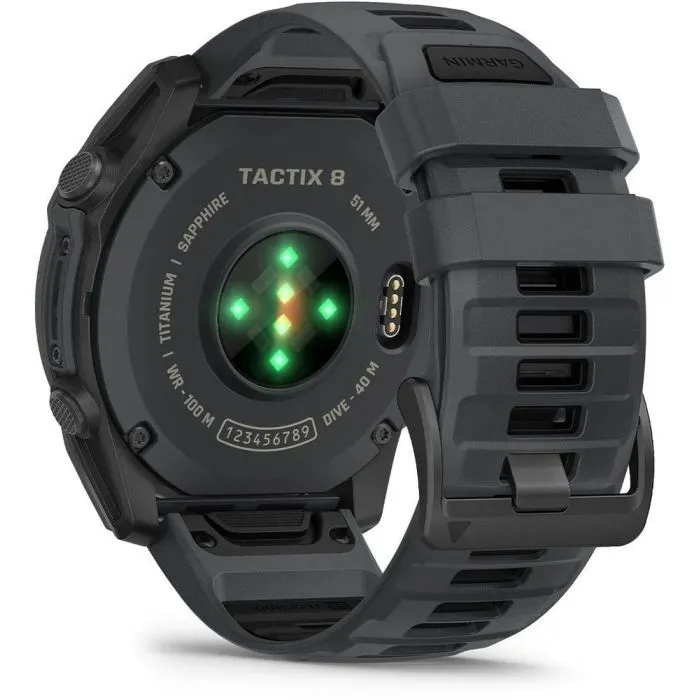 Смарт-часы Garmin Tactix 8 Cerakote, Slate Gray, 51mm, GPS смарт-годинник (010-04553-01) изображение 6