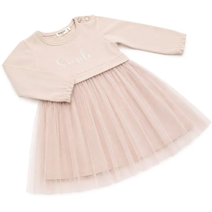Платье детское Breeze с фатиновой юбкой (21505-92G-beige) изображение 2