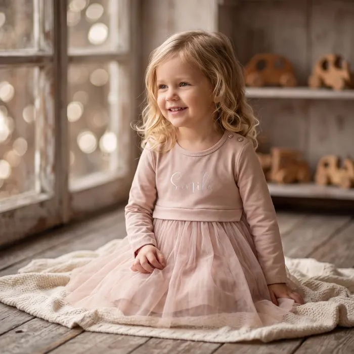 Платье детское Breeze с фатиновой юбкой (21505-92G-beige) изображение 8