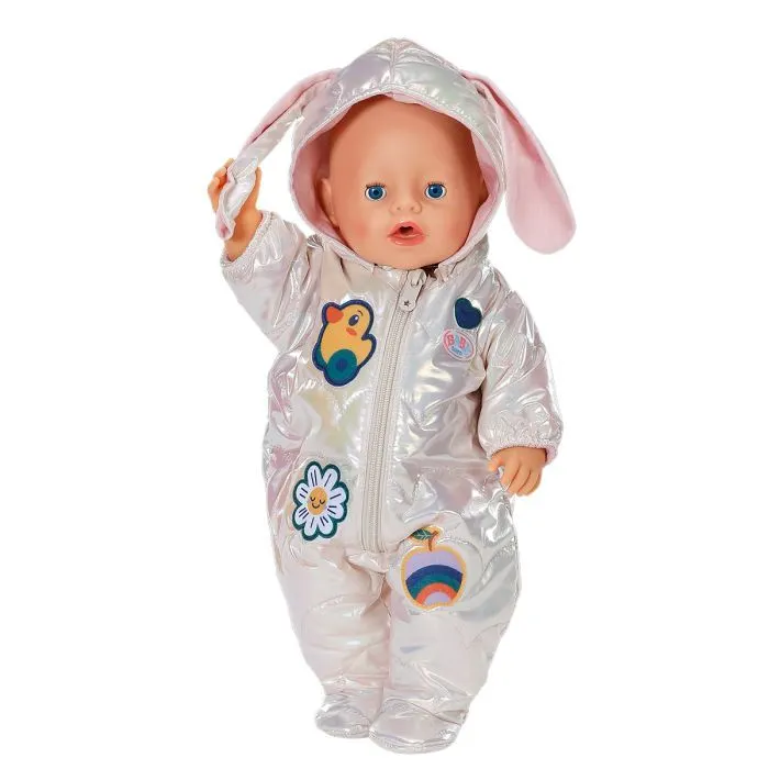 Аксесуар до ляльки Baby Born одяг для ляльки Комбінезон зайчика (838174) зображення 3