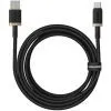Дата кабель USB AM to USB-C 2.0m 60W black/gold Baseus (P10377802U01-02) изображение 3