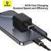 Дата кабель USB AM to USB-C 2.0m 60W black/gold Baseus (P10377802U01-02) изображение 6