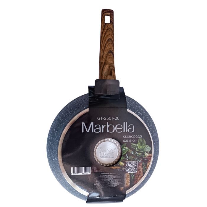Сковорода Gusto Marbella 24х4.7см (GT-2501-24) зображення 4