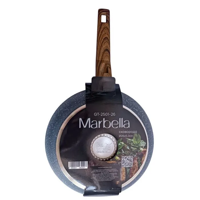 Сковорода Gusto Marbella 26х5см (GT-2501-26) зображення 4