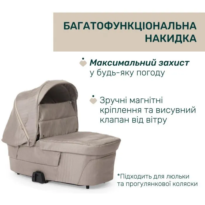 Коляска Chicco 2 в 1 Bellagio Primo Como Lake (87240.06.01) изображение 6