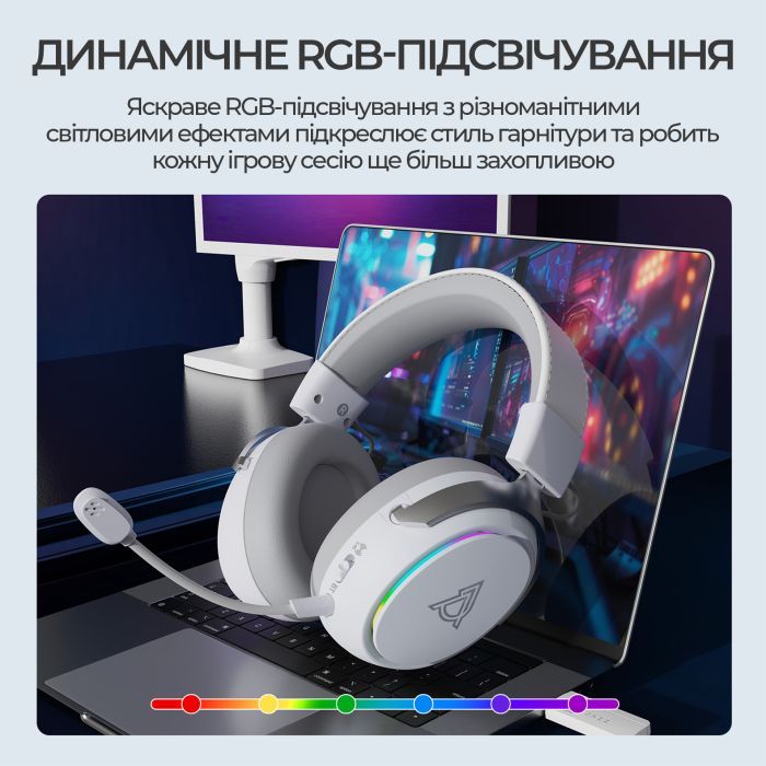Наушники Ajazz AHM10 Max Black (AHM10-MAX-B) изображение 18