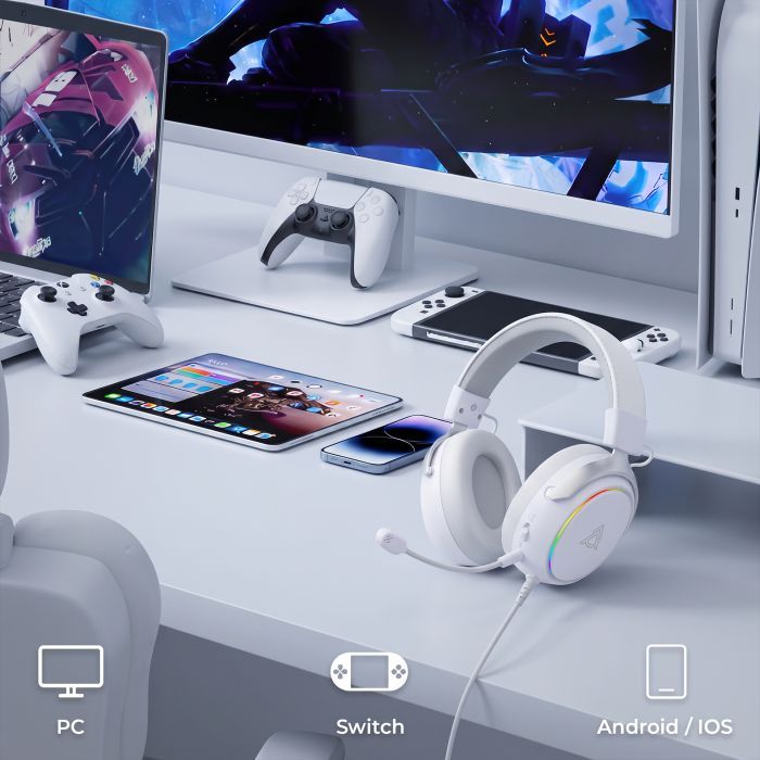 Наушники Ajazz AHM10 Max Black (AHM10-MAX-B) изображение 19
