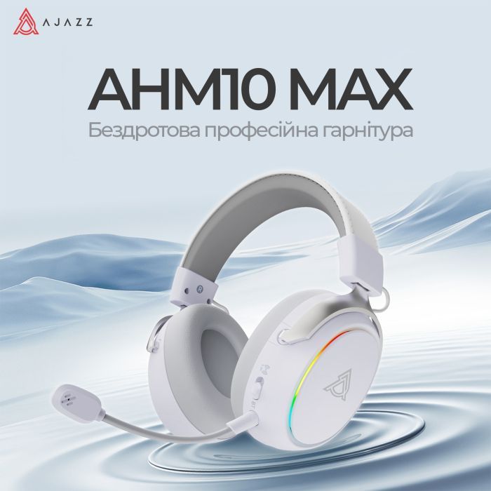 Наушники Ajazz AHM10 Max Black (AHM10-MAX-B) изображение 7