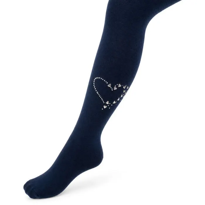Колготки детские BNM со стразами (M0C0302-1187-13G-blue)
