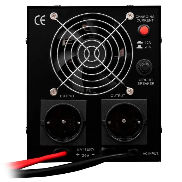 Пристрій безперебійного живлення LogicPower LPL-PSW-1500VA+ ( 1050W ) 12V (37720) зображення 2
