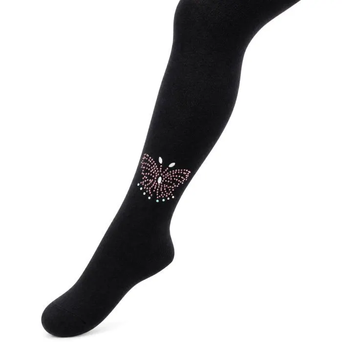 Колготки детские BNM со стразами (M0C0302-1031-3G-black)