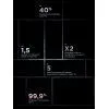 Стекло защитное Armorstandart Supreme Black Icon Apple iPhone 18 Pro Max (ARM91940) изображение 5