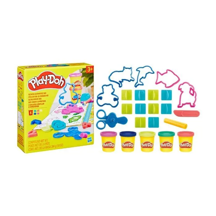 Набір для творчості Hasbro Play-Doh Шкільні заняття (F9144) зображення 2
