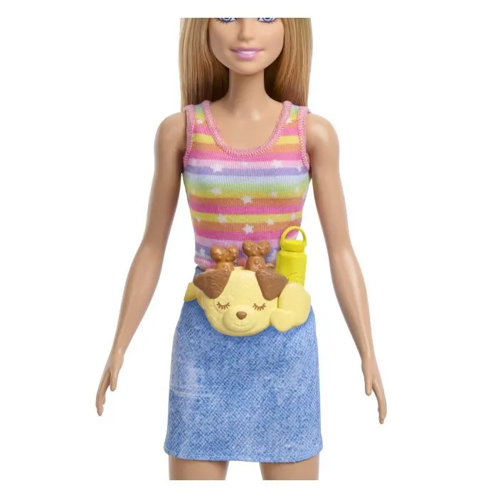 Лялька Barbie Pets Катання з хвостатим другом Блондинка (JMJ44) зображення 3