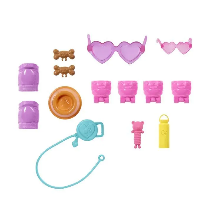 Лялька Barbie Pets Катання з хвостатим другом Блондинка (JMJ44) зображення 7