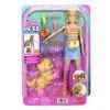 Лялька Barbie Pets Катання з хвостатим другом Блондинка (JMJ44) зображення 8