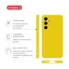 Чохол до мобільного телефона Intaleo Silicone Samsung Galaxy A55 Yellow (1283126600258) зображення 4
