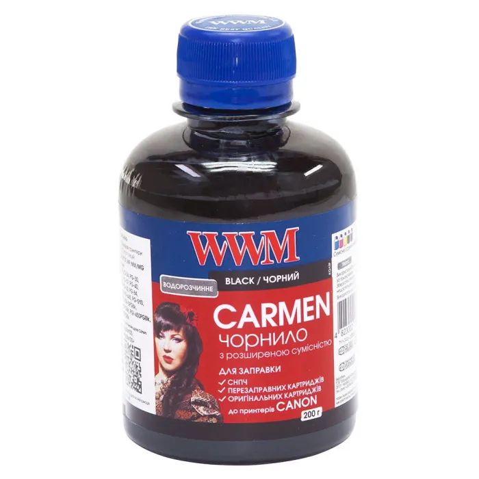 Чернила WWM CANON UNIVERSAL CARMEN black (CU/B)