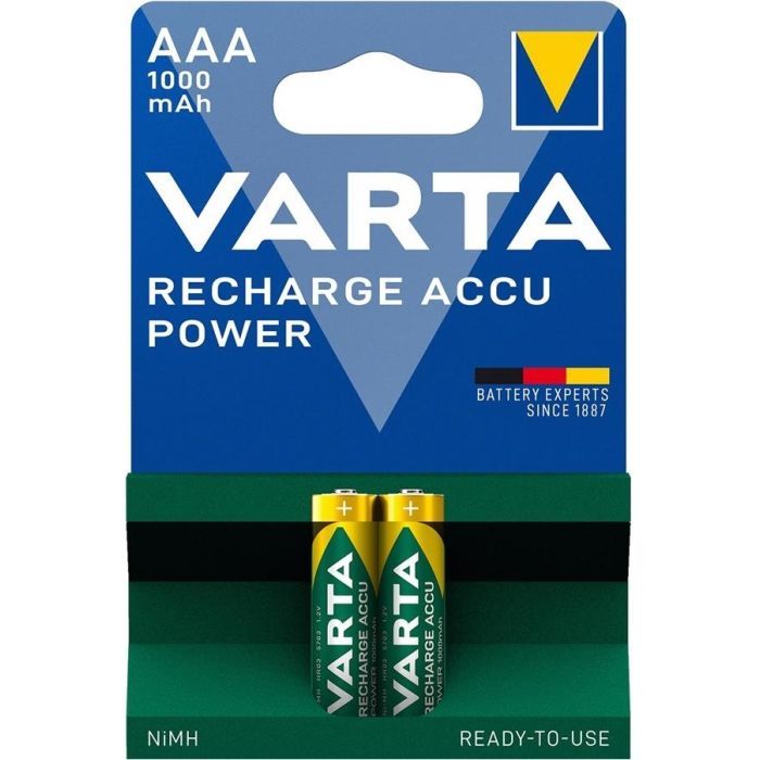 Аккумулятор Varta Rechargeable Accu 1000mAh NI-MH * 2 (05703301402)