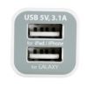 Зарядное устройство PowerPlant 2*USB, 3.1A (DV00DV5036) изображение 2