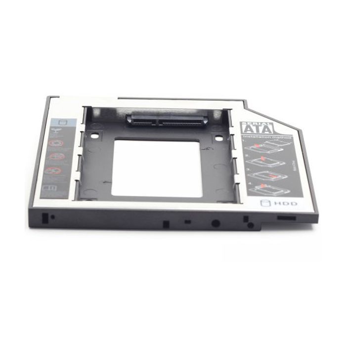 Фрейм-переходник Gembird 2.5" HDD/SSD to laptop slim 5.25'' bay (MF-95-01) изображение 3