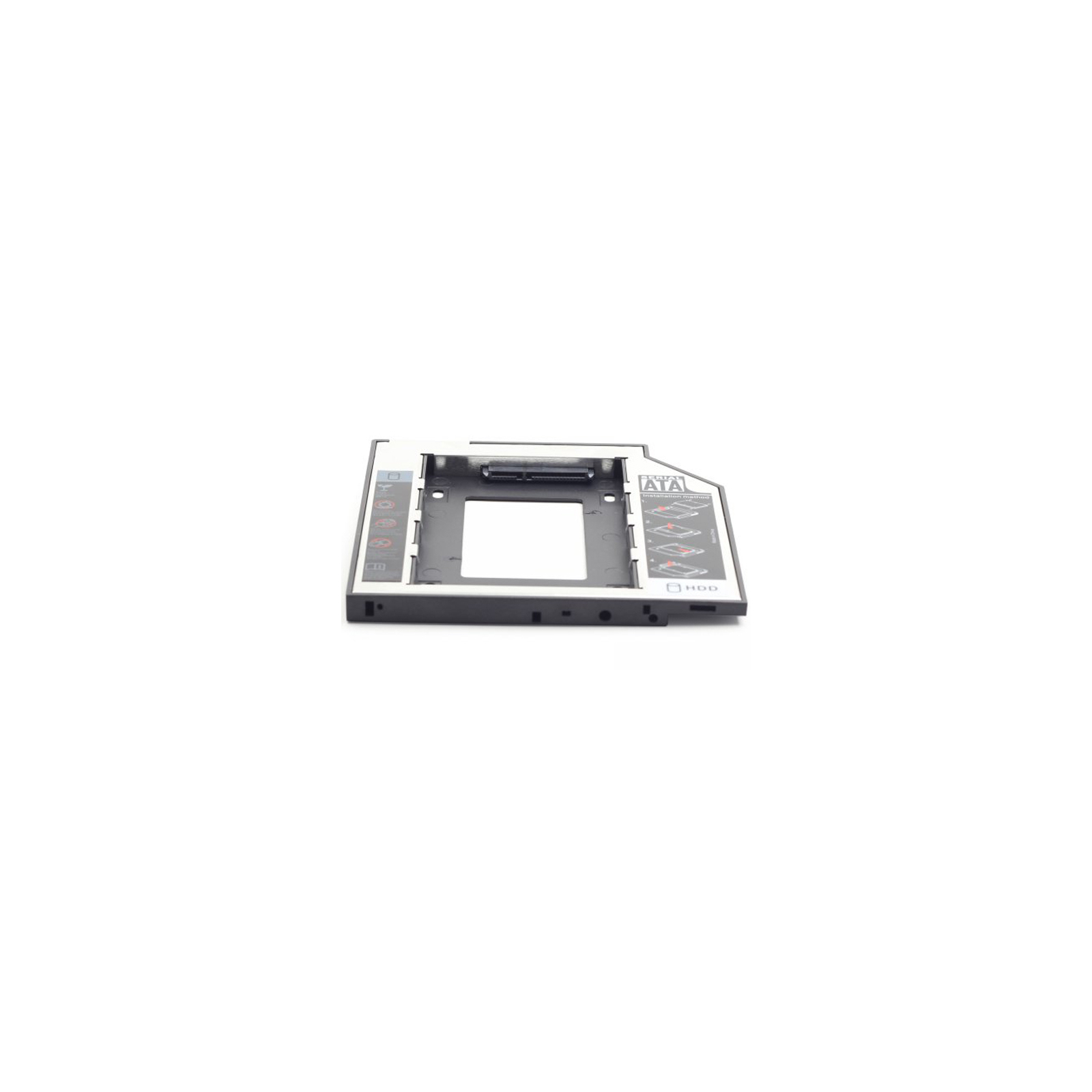 Фрейм-переходник Gembird 2.5" HDD/SSD to laptop slim 5.25'' bay (MF-95-01) изображение 3