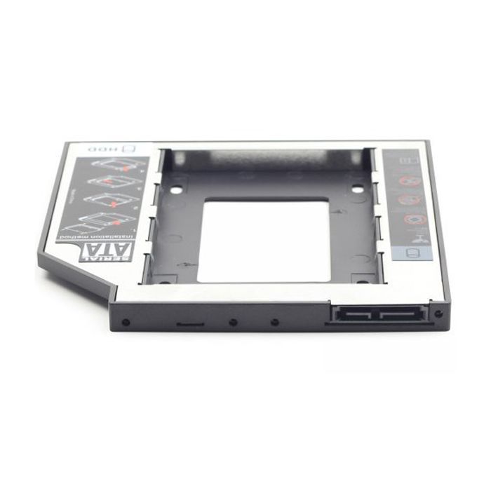 Фрейм-переходник Gembird 2.5" HDD/SSD to laptop slim 5.25'' bay (MF-95-01) изображение 4