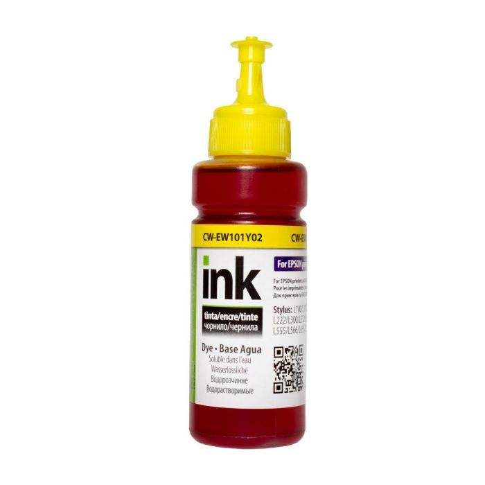 Чорнило ColorWay Epson L-100/L200Yellow (CW-EW101Y01)