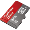 Карта пам'яті SanDisk 8GB microSDHC Class 10 UHS (SDSDQUAN-008G-G4A) зображення 2