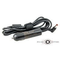 Блок питания к ноутбуку PowerPlant ASUS 12V, 19V 90W 4.74A (5.5*2.5) автомобильный (ASA90F5525)