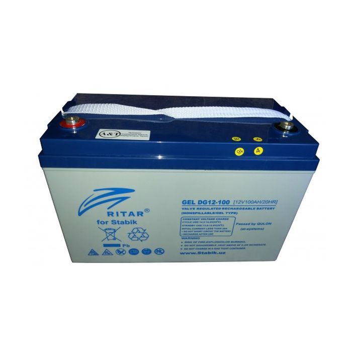 Батарея до ДБЖ Ritar GEL DG12-100, 12V-100Ah (DG12-100)