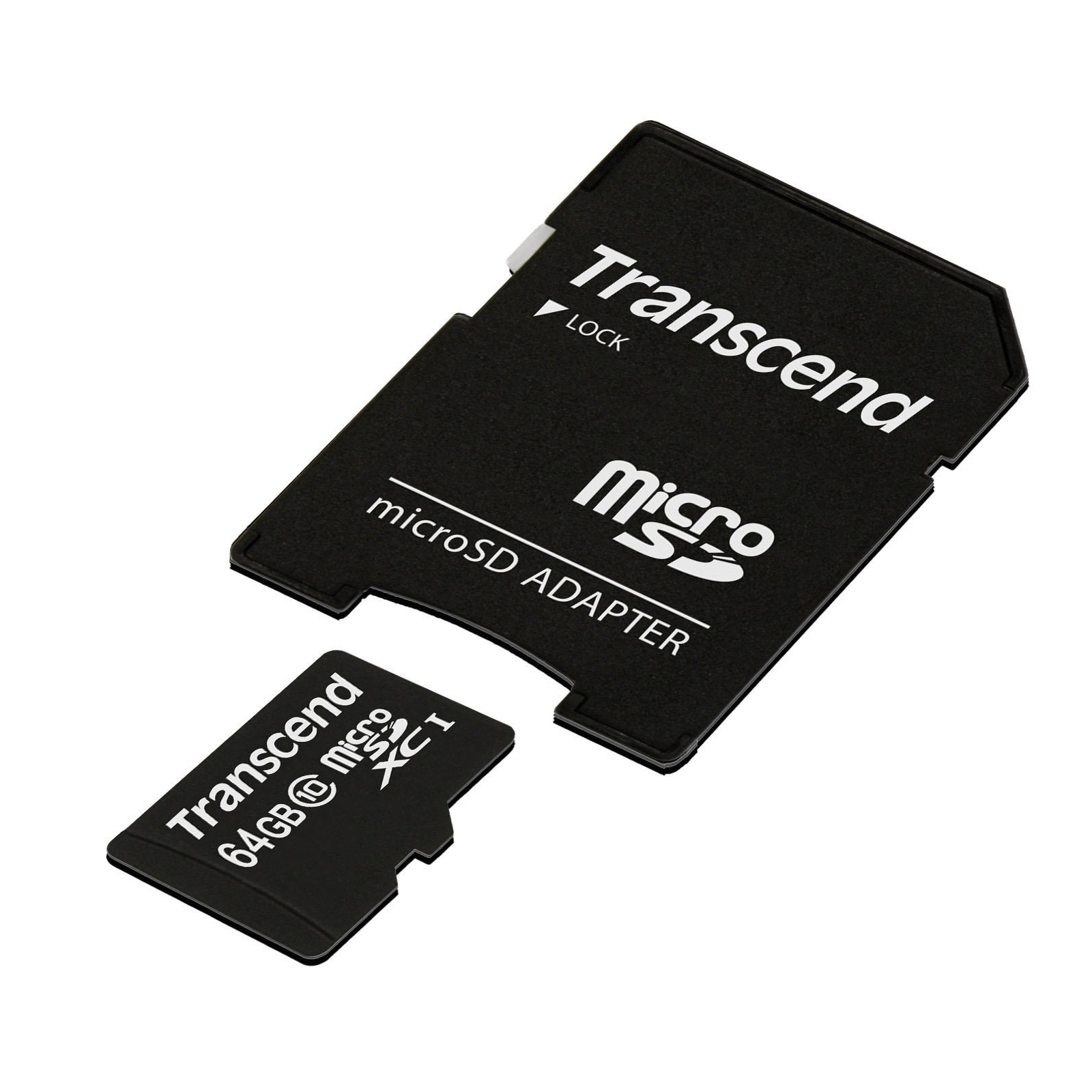 Карта пам'яті Transcend 64GB microSDXC Class 10 (TS64GUSDXC10) зображення 2