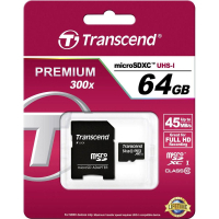 Карта памяти Transcend 64GB microSDXC Class 10 (TS64GUSDXC10) изображение 3